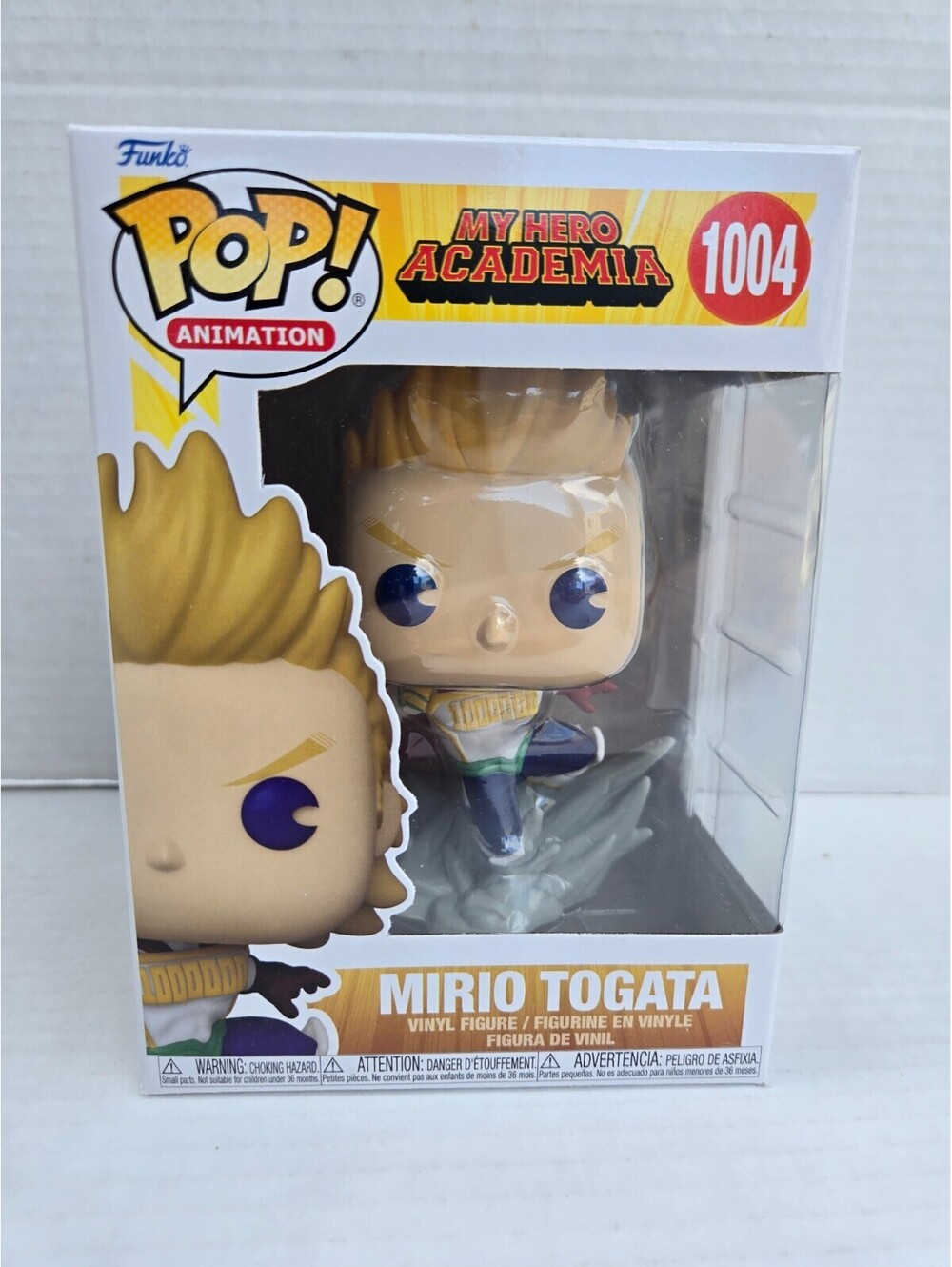 Funko Pop! Animation My Hero Academia Mirio Togata Vinyl Figure #1004 Collectors
